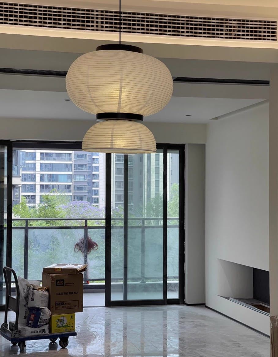 Japandi Pendant Light for Minimalist Interiors