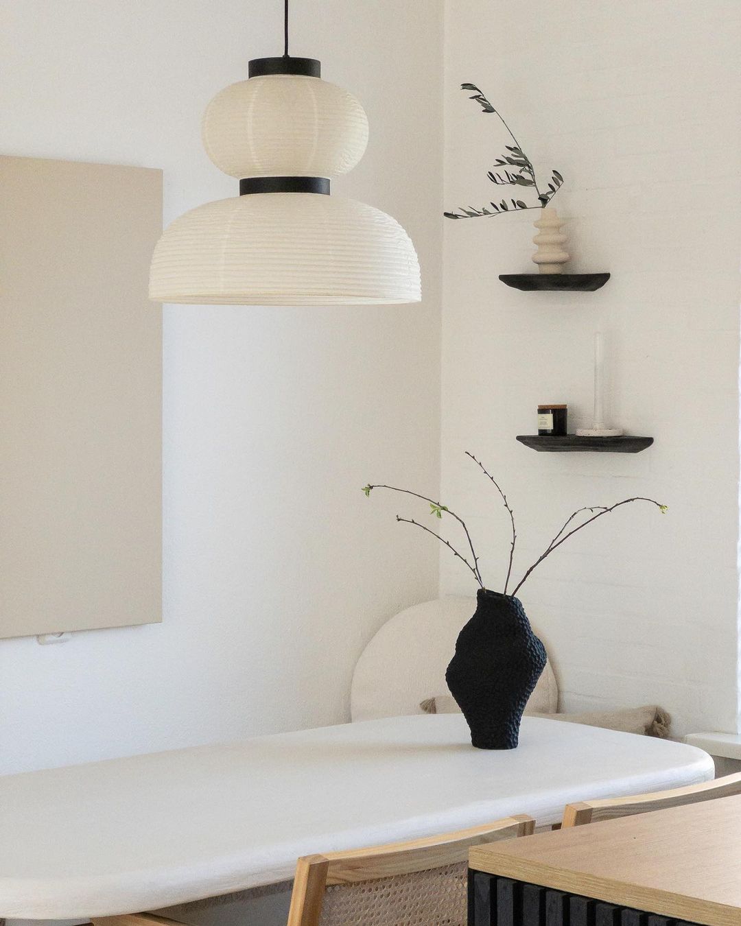 Japandi Pendant Light for Minimalist Interiors