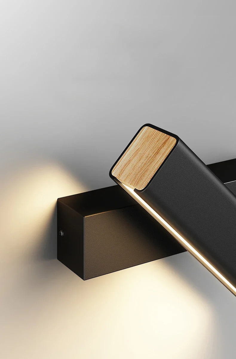 Minimalist Adjustable Rectangular LED Wall Sconce