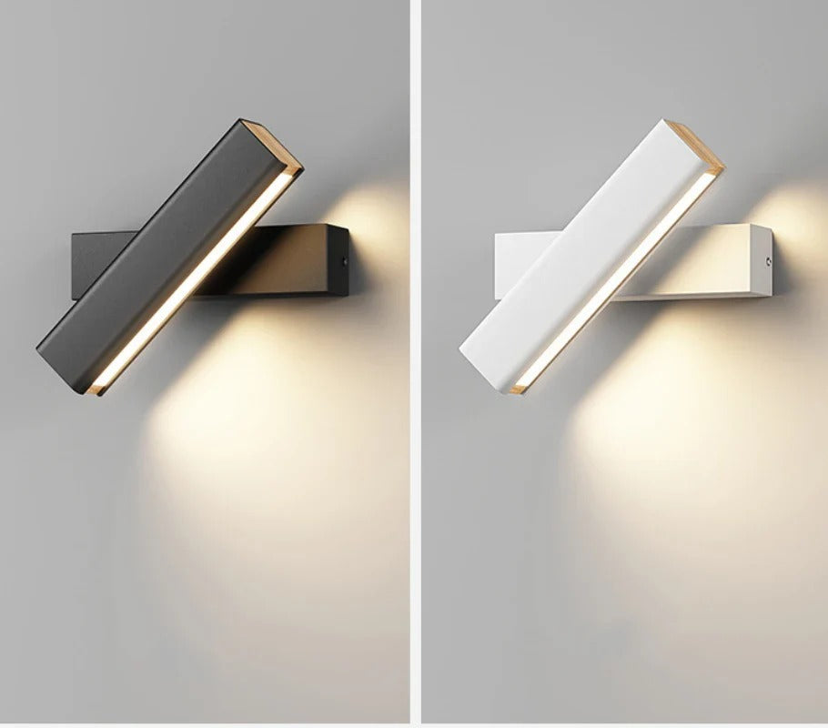 Minimalist Adjustable Rectangular LED Wall Sconce