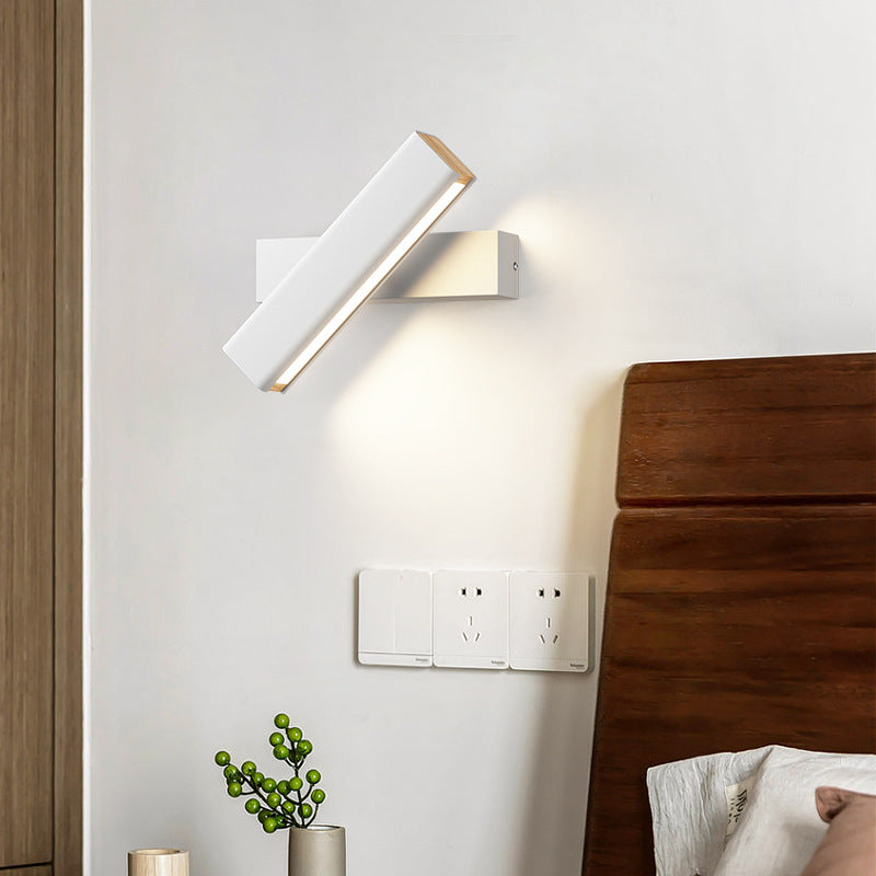 Minimalist Adjustable Rectangular LED Wall Sconce