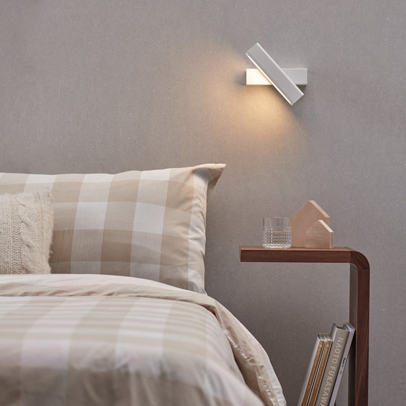 Minimalist Adjustable Rectangular LED Wall Sconce