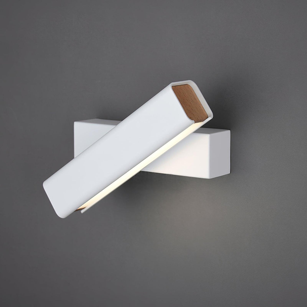 Minimalist Adjustable Rectangular LED Wall Sconce