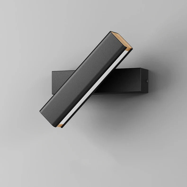 Minimalist Adjustable Rectangular LED Wall Sconce