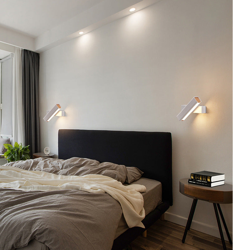 Minimalist Adjustable Rectangular LED Wall Sconce