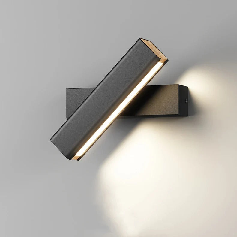 Minimalist Adjustable Rectangular LED Wall Sconce