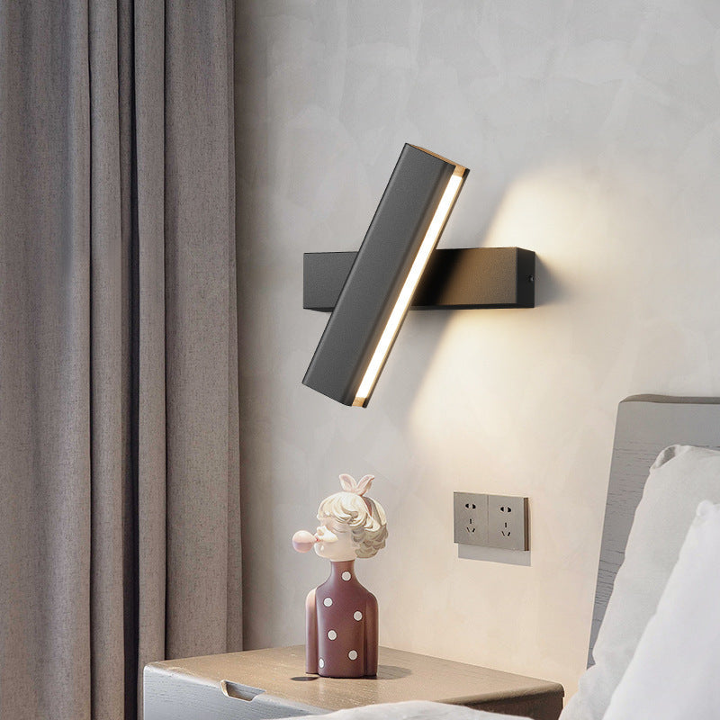 Minimalist Adjustable Rectangular LED Wall Sconce