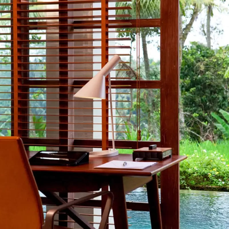 Minimalist Desk Lamp with Adjustable Conical Shade