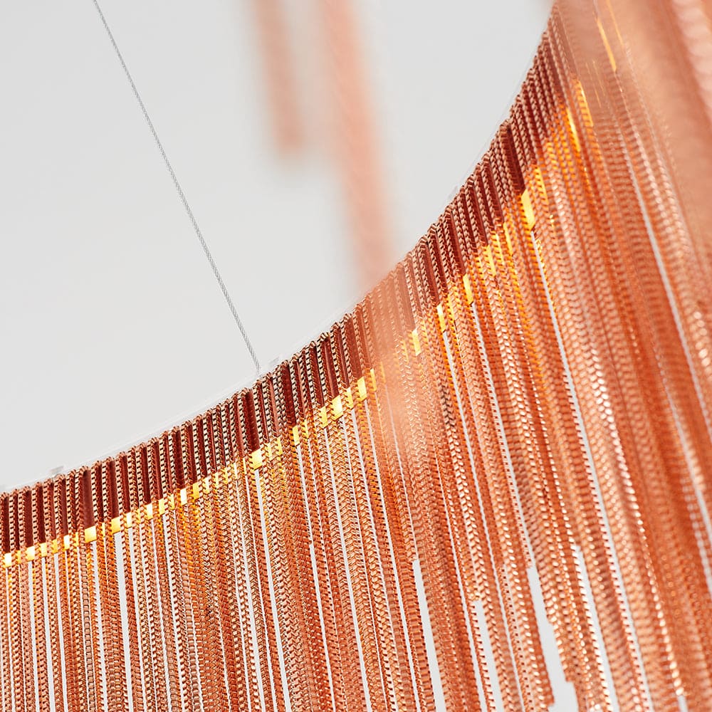 Circular Chandelier - Modern Art Deco Elegance