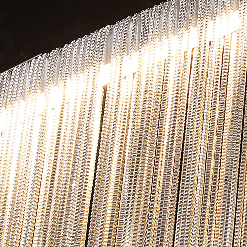 Circular Chandelier - Modern Art Deco Elegance