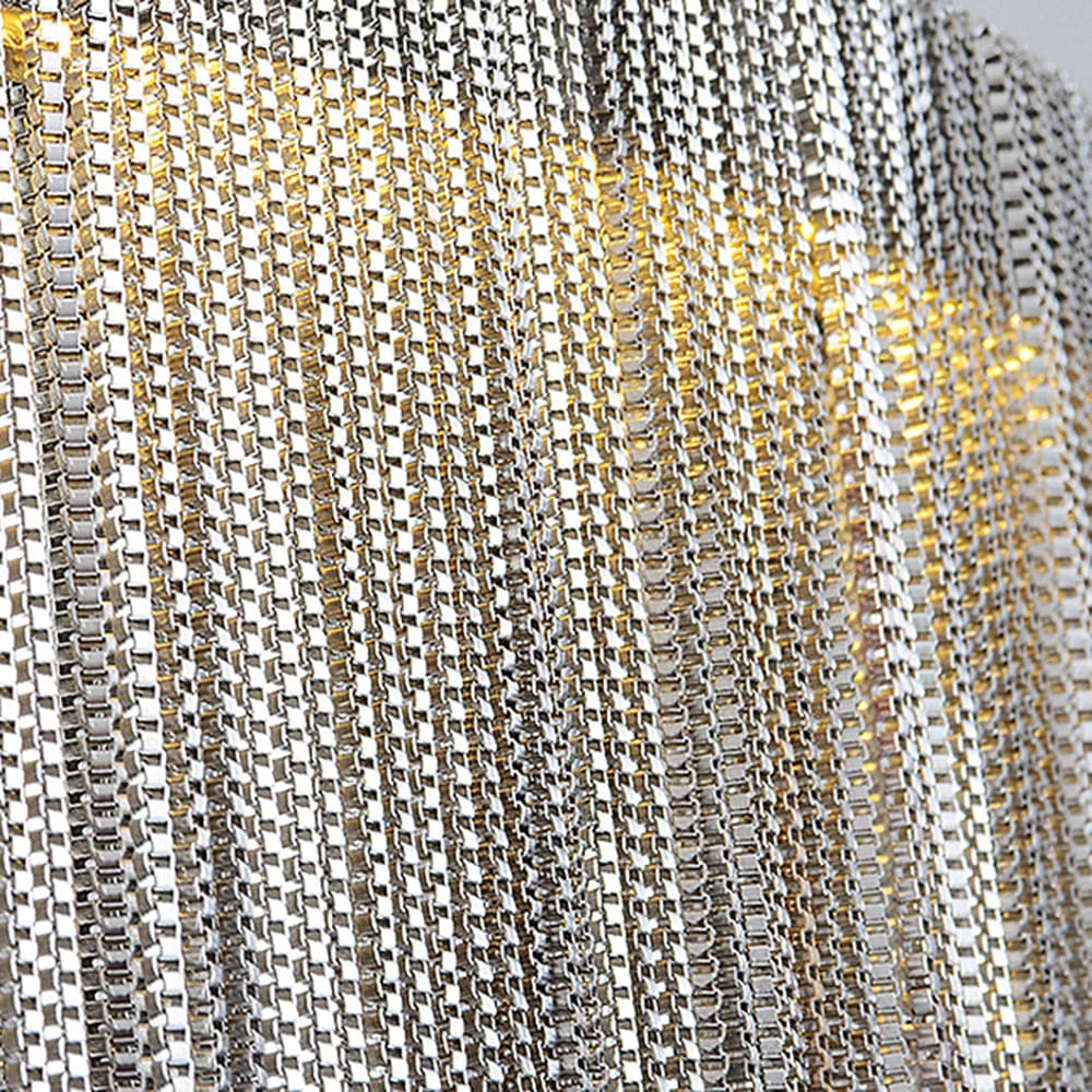 Circular Chandelier - Modern Art Deco Elegance