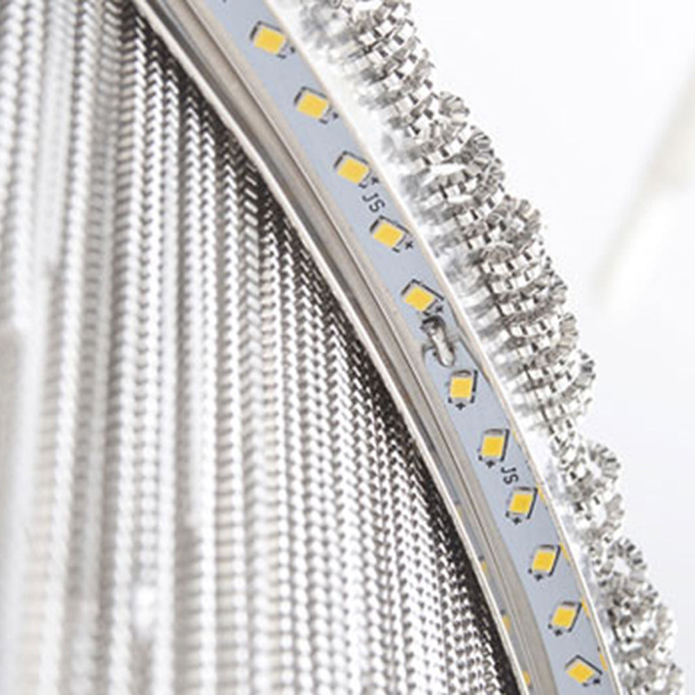 Circular Chandelier - Modern Art Deco Elegance