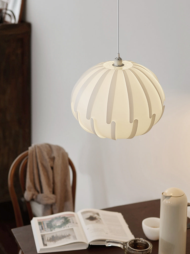 Scandinavian Spherical Pendant Light – Curved Elements