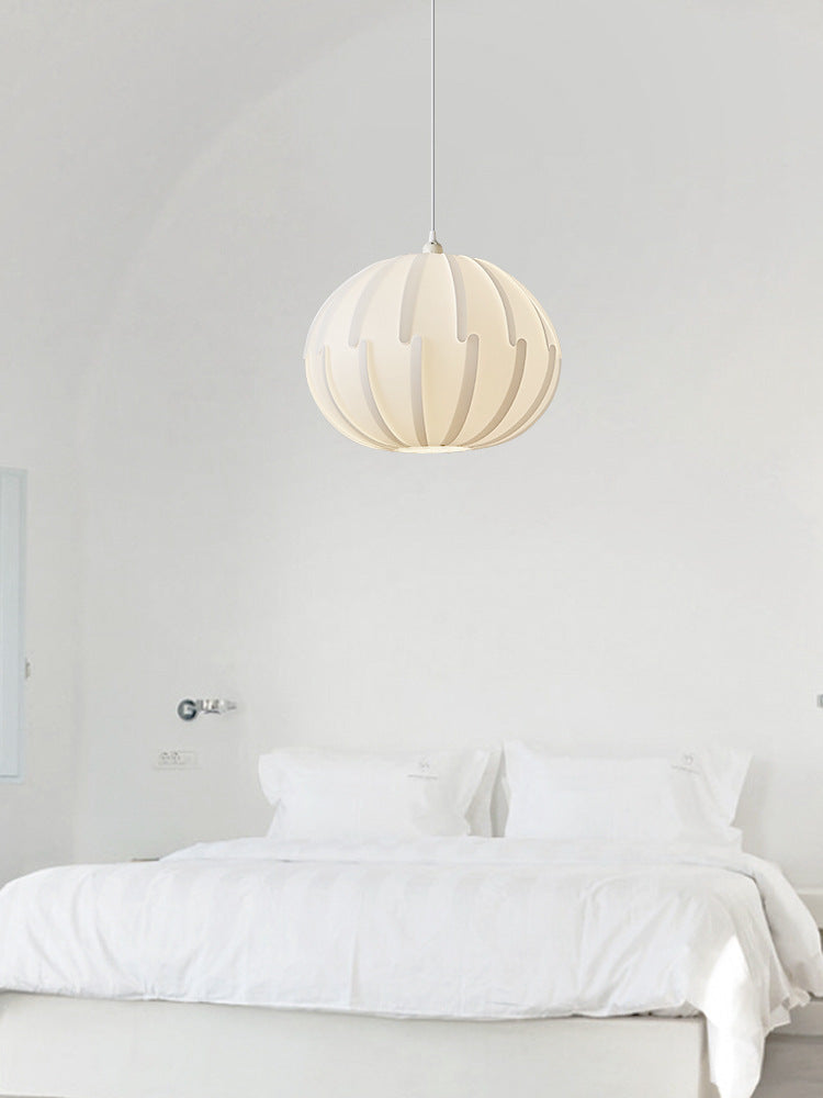 Scandinavian Spherical Pendant Light – Curved Elements