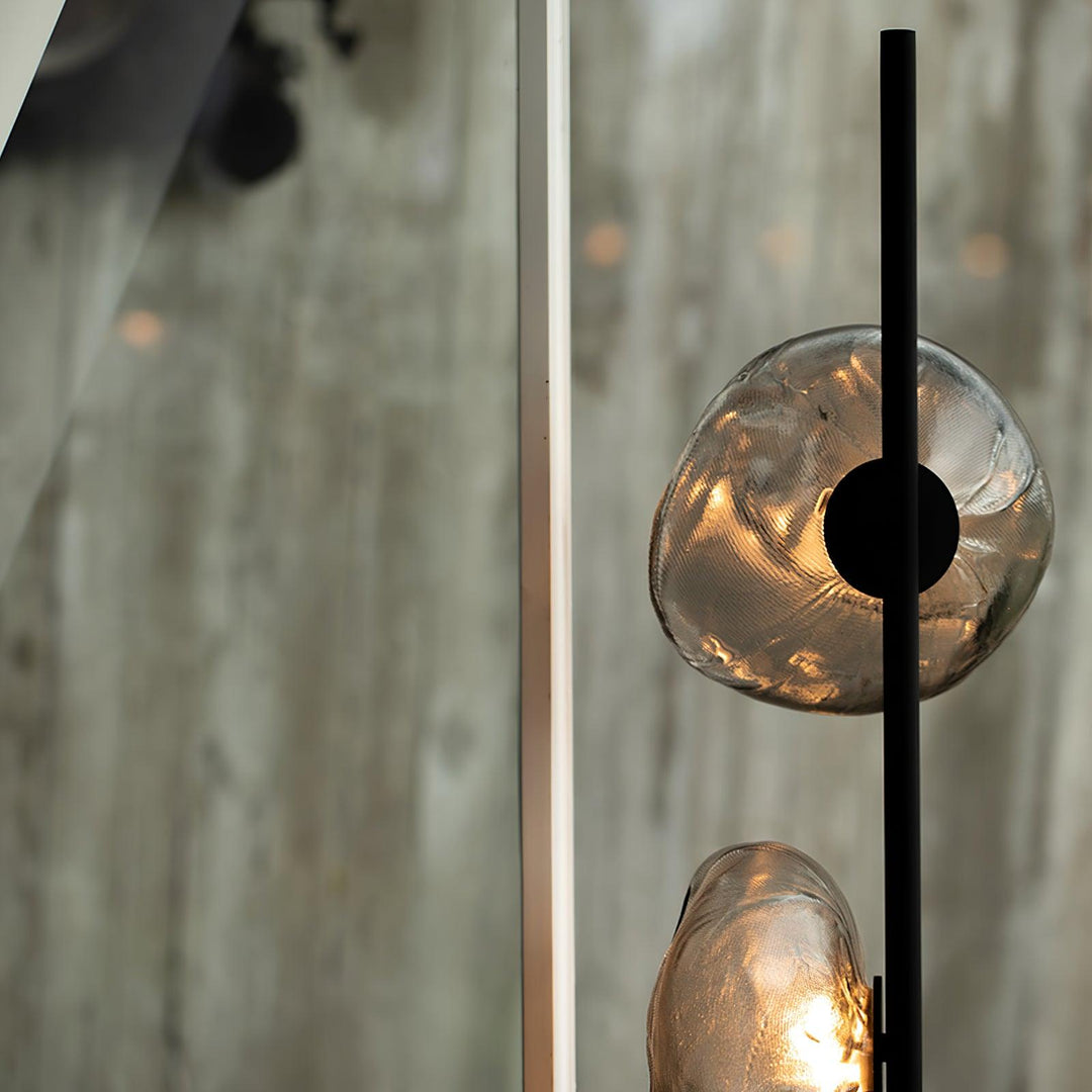 Contemporary Multi-Head Layered Disc Floor Lamp