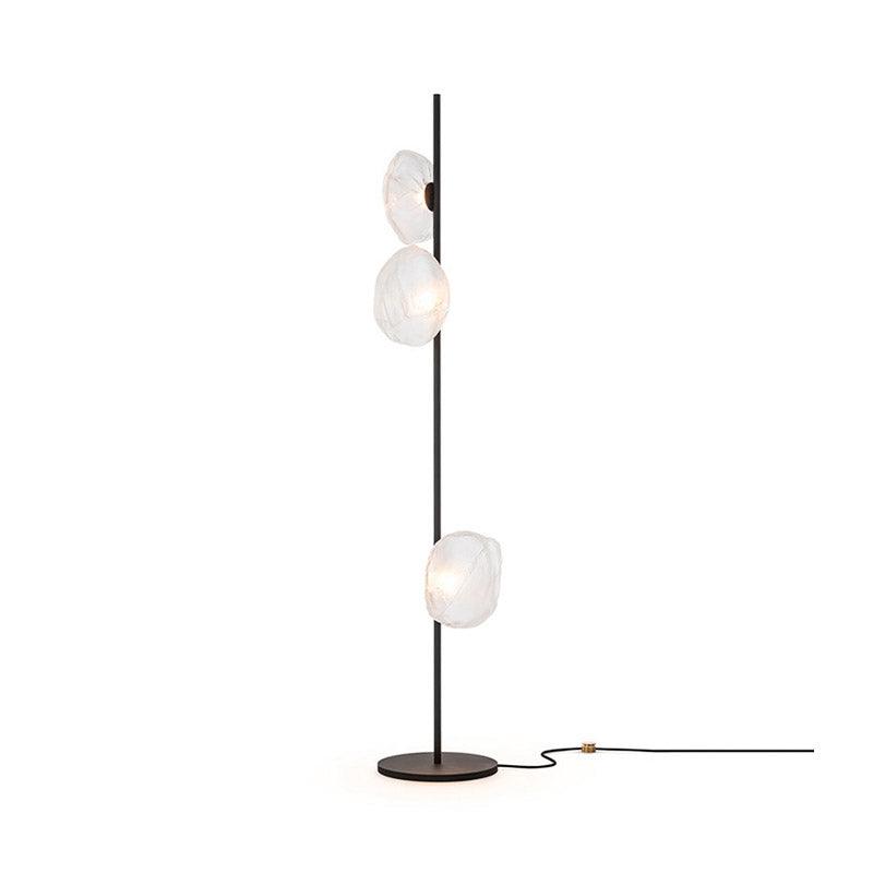 Contemporary Multi-Head Layered Disc Floor Lamp