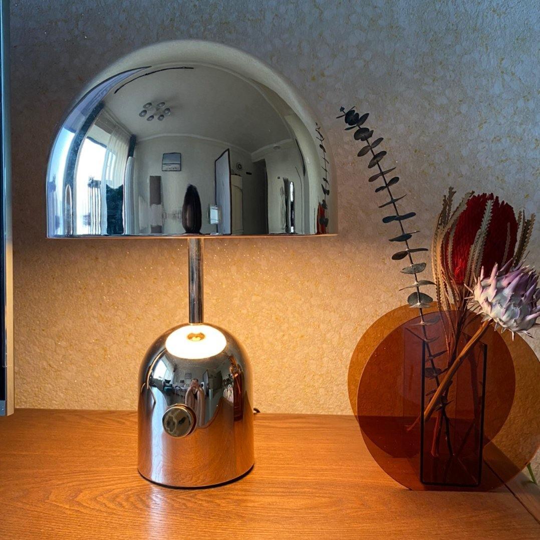 Modern Minimalist Table Lamp with Domed Shade