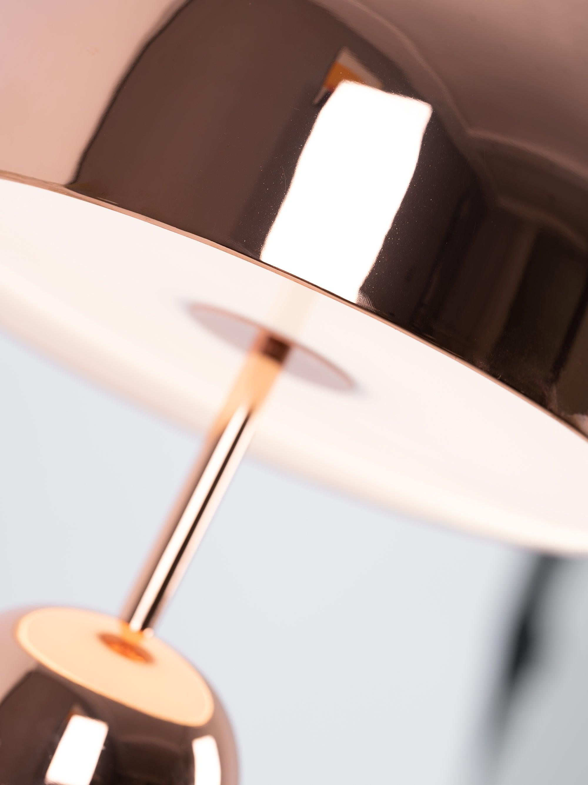 Modern Minimalist Table Lamp with Domed Shade