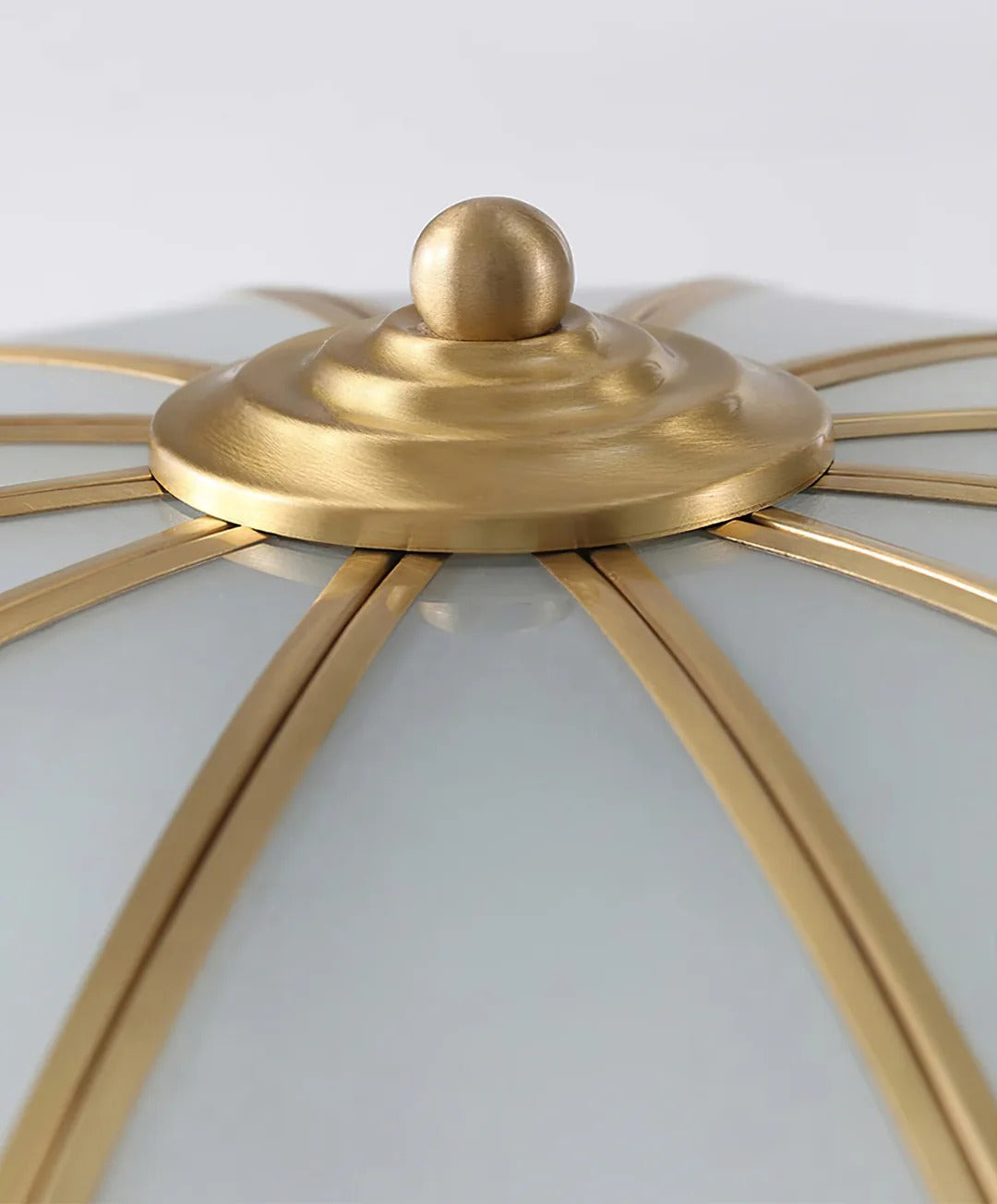 Flush Mount Intricate-Floral Art Deco Ceiling Light