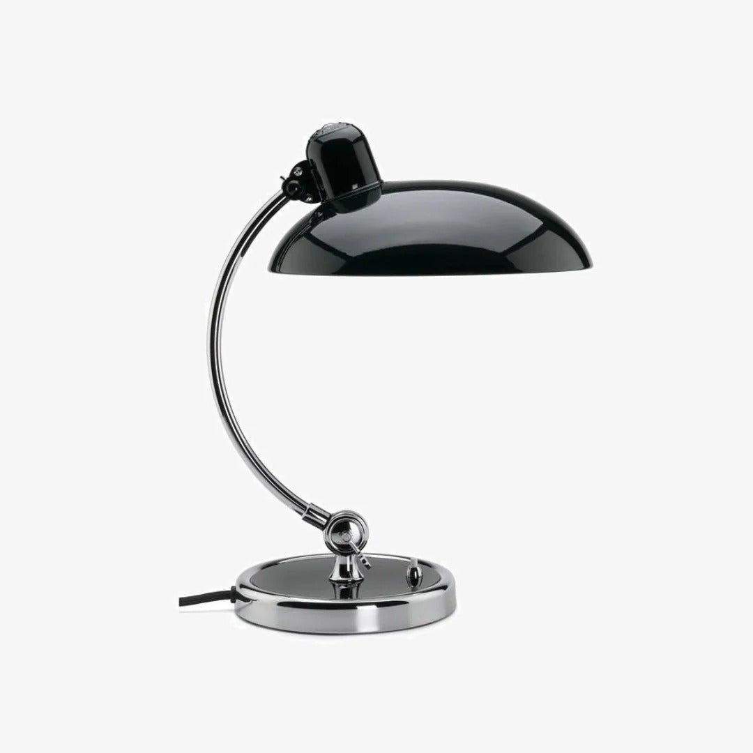 Mid-Century Modern Table Lamp – Dome & Curved