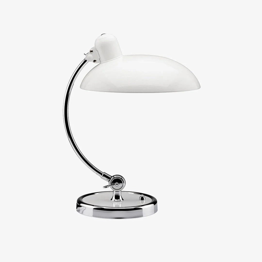 Mid-Century Modern Table Lamp – Dome & Curved