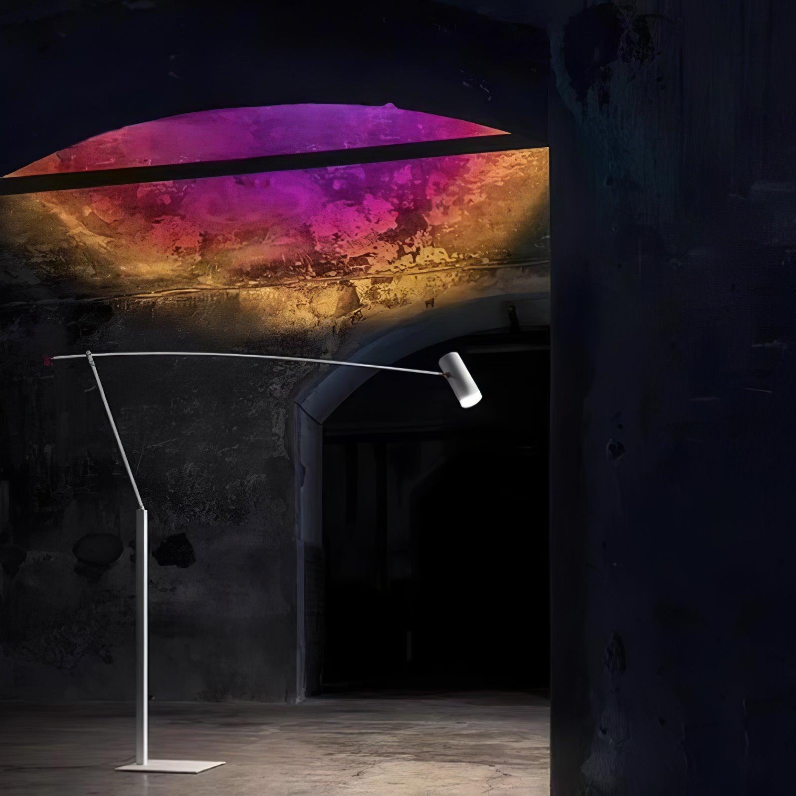Bauhaus LED Floor Lamp with Cylindrical Form