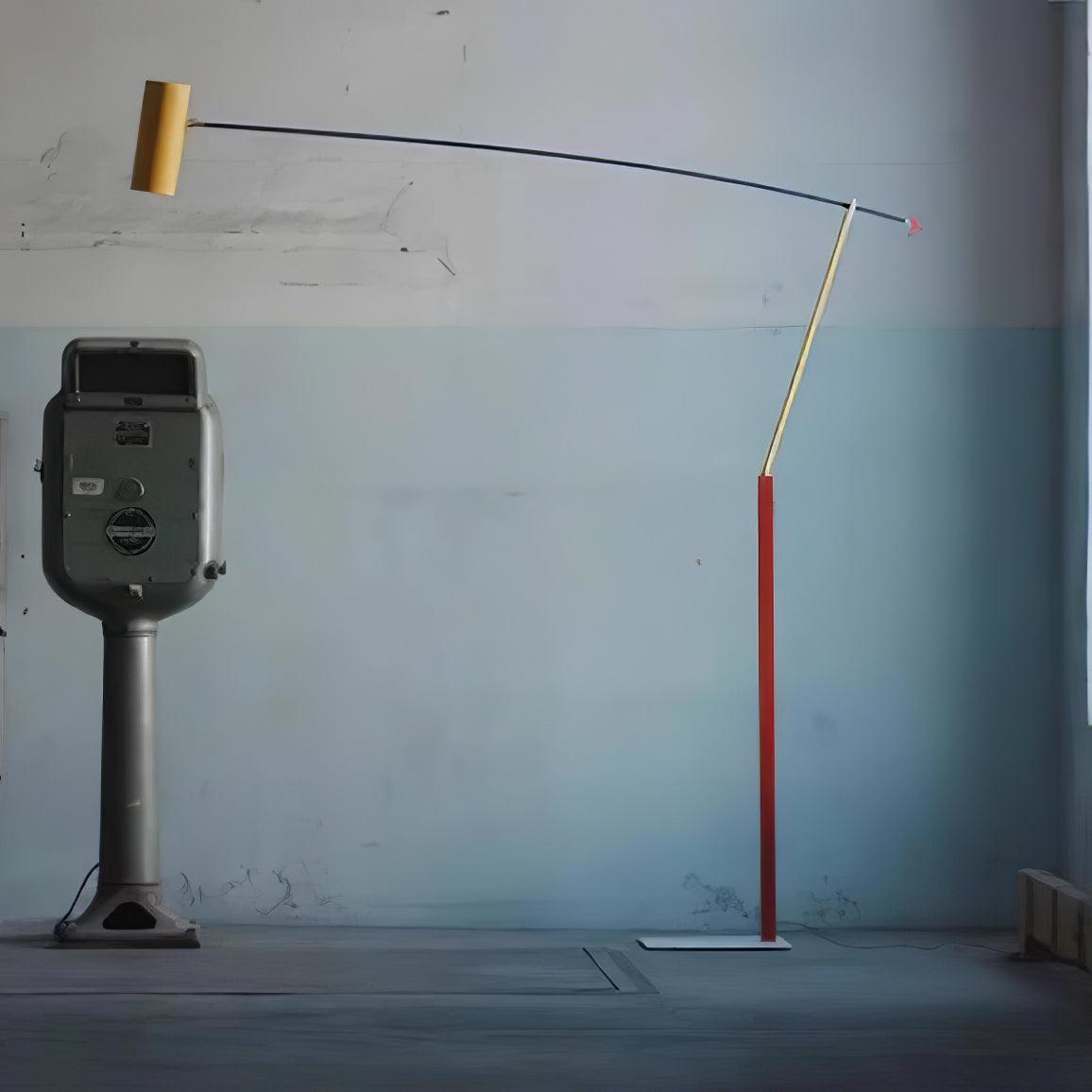 Bauhaus LED Floor Lamp with Cylindrical Form