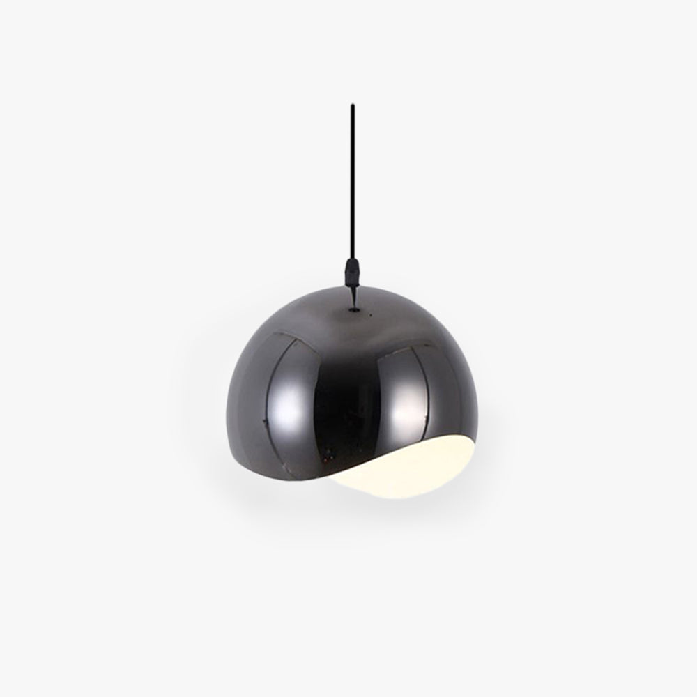 Minimalist Wavy Hemispherical with Pendant Lamp