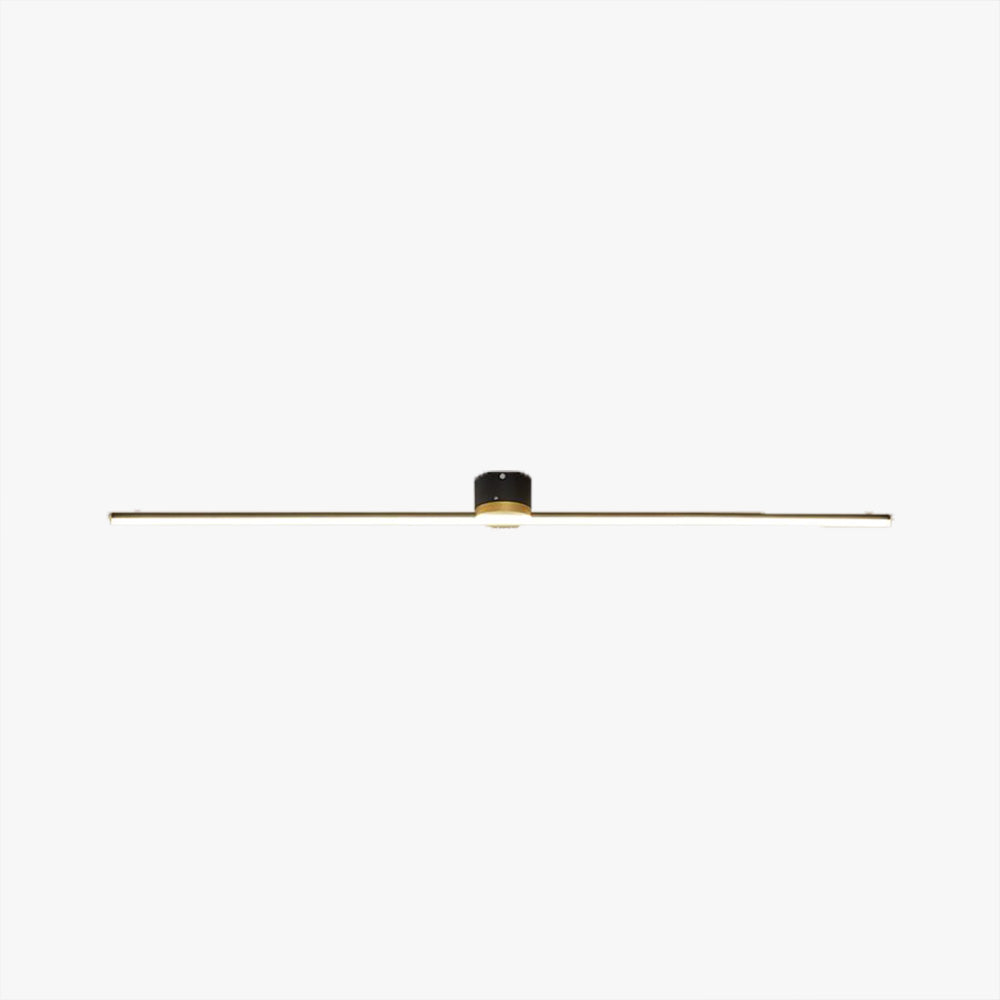 Minimalist Cylindrical Semi-Flush Mount Vanity Light