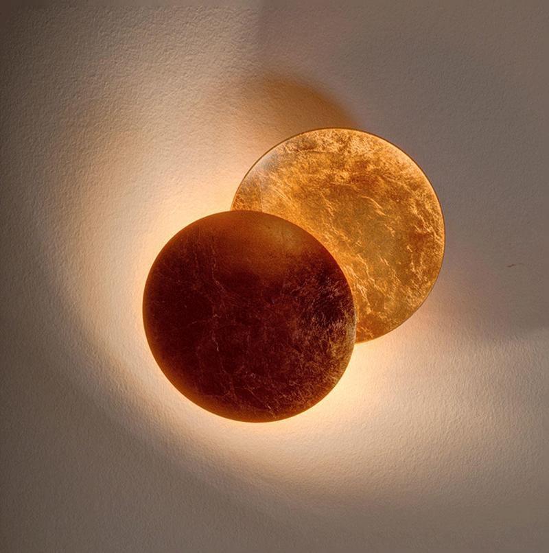 Wall Sconce – Contemporary Adjustable Dual Disc LED