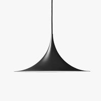 Minimalist Smoothly-Curved Cone Pendant Light