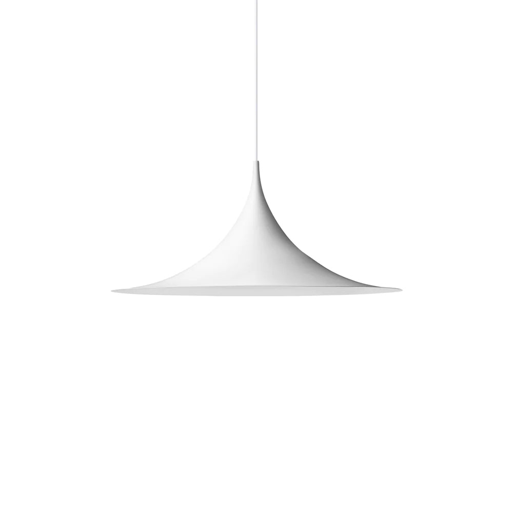 Minimalist Smoothly-Curved Cone Pendant Light