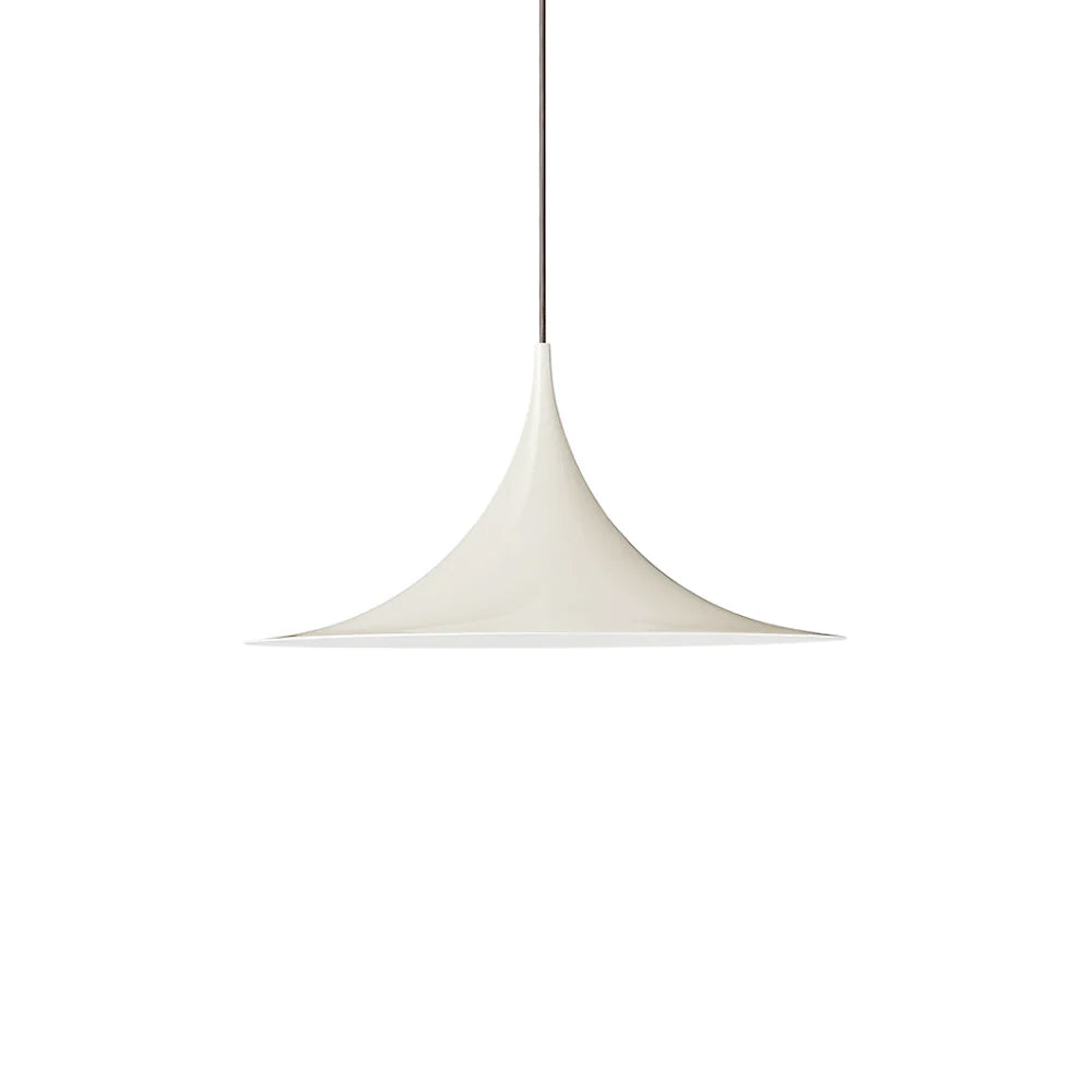 Minimalist Smoothly-Curved Cone Pendant Light