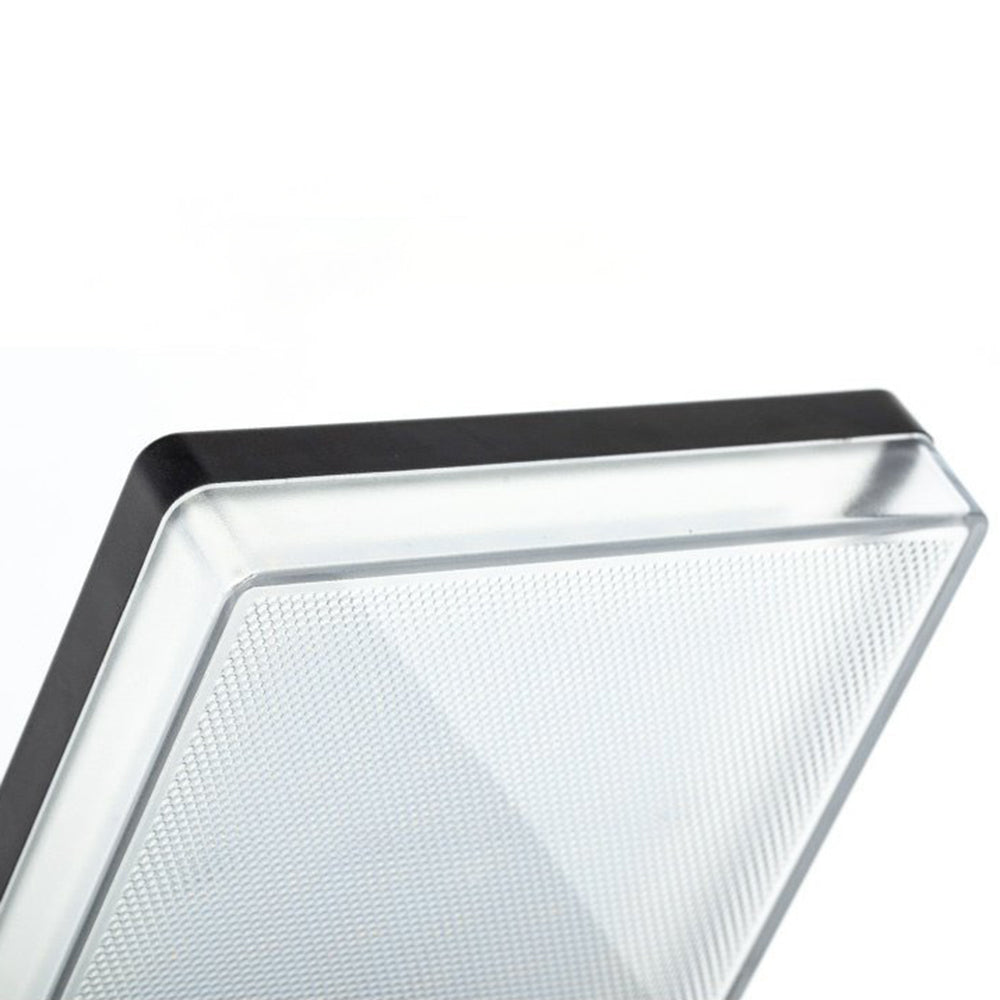 Contemporary Solar Powered Wall Sconce – Black, Sensor, Weatherproof