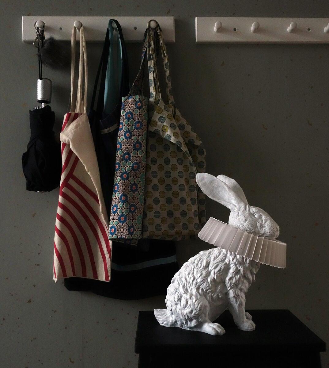 Whimsical Rabbit Table Lamp featuring Integrated LED