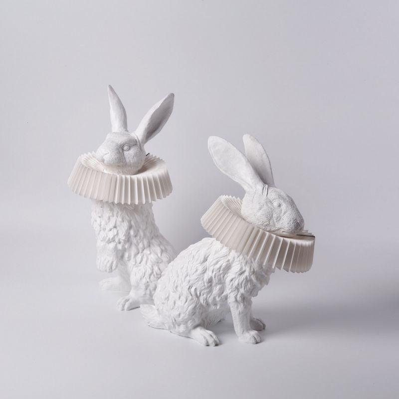 Whimsical Rabbit Table Lamp featuring Integrated LED