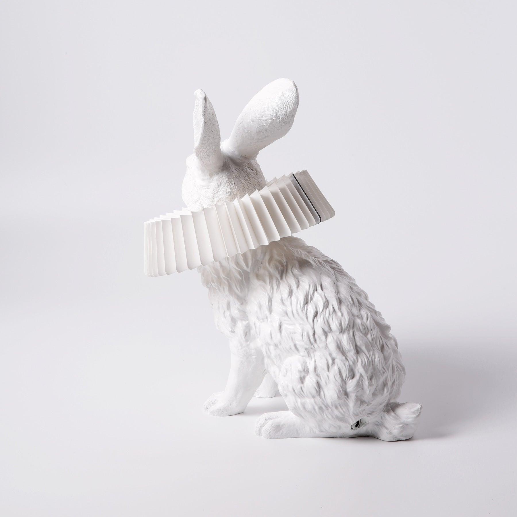 Whimsical Rabbit Table Lamp featuring Integrated LED