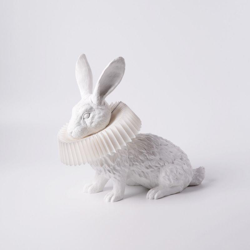 Whimsical Rabbit Table Lamp featuring Integrated LED