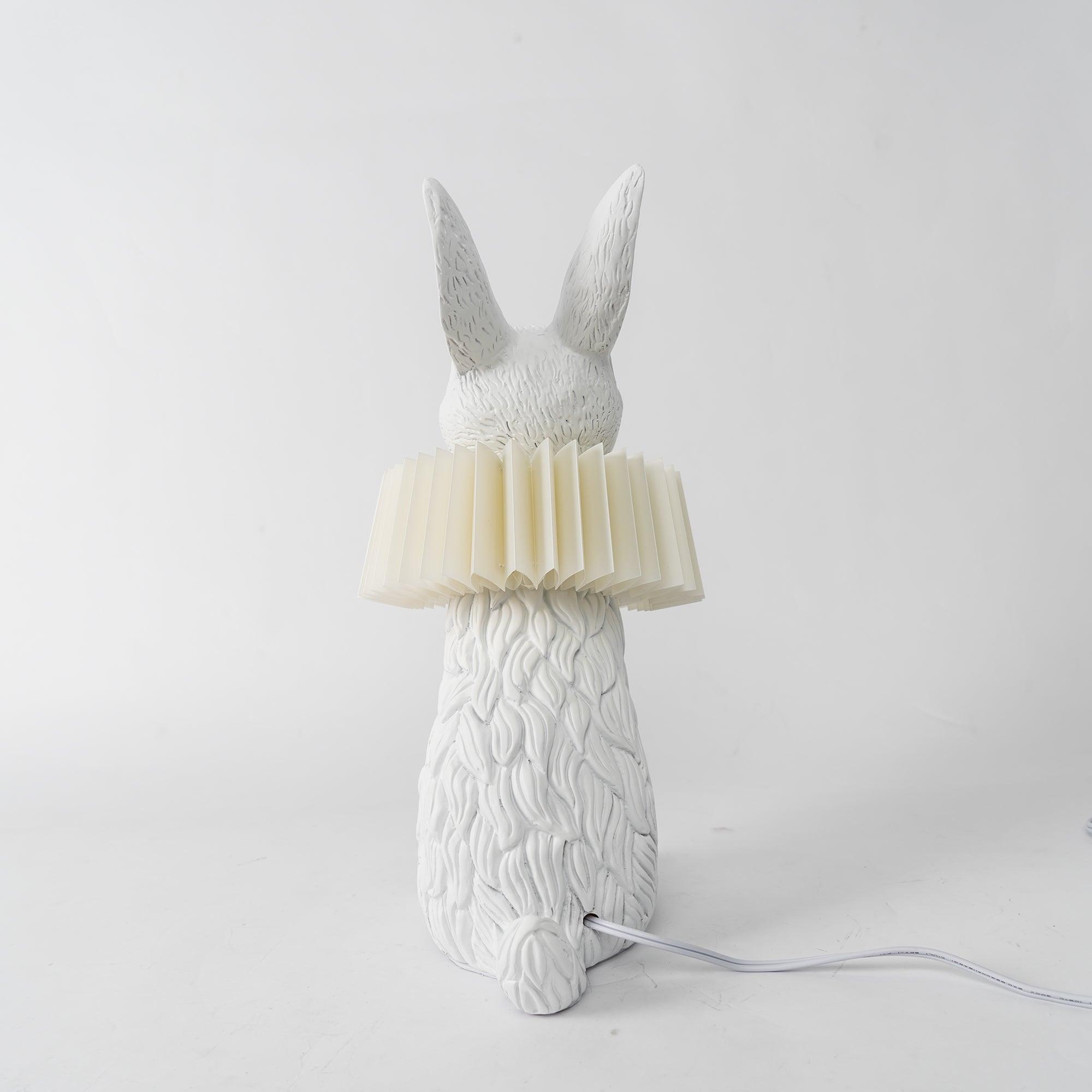 Whimsical Rabbit Table Lamp featuring Integrated LED