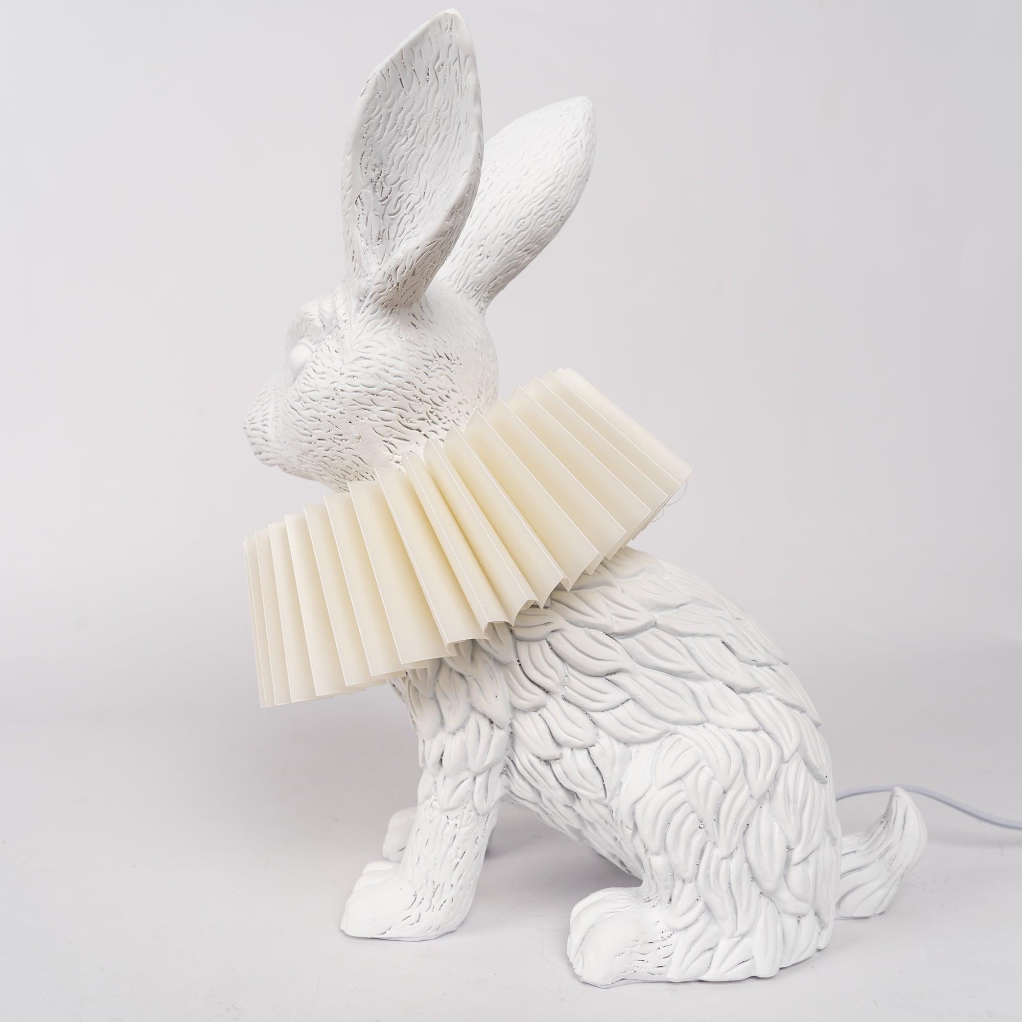 Whimsical Rabbit Table Lamp featuring Integrated LED