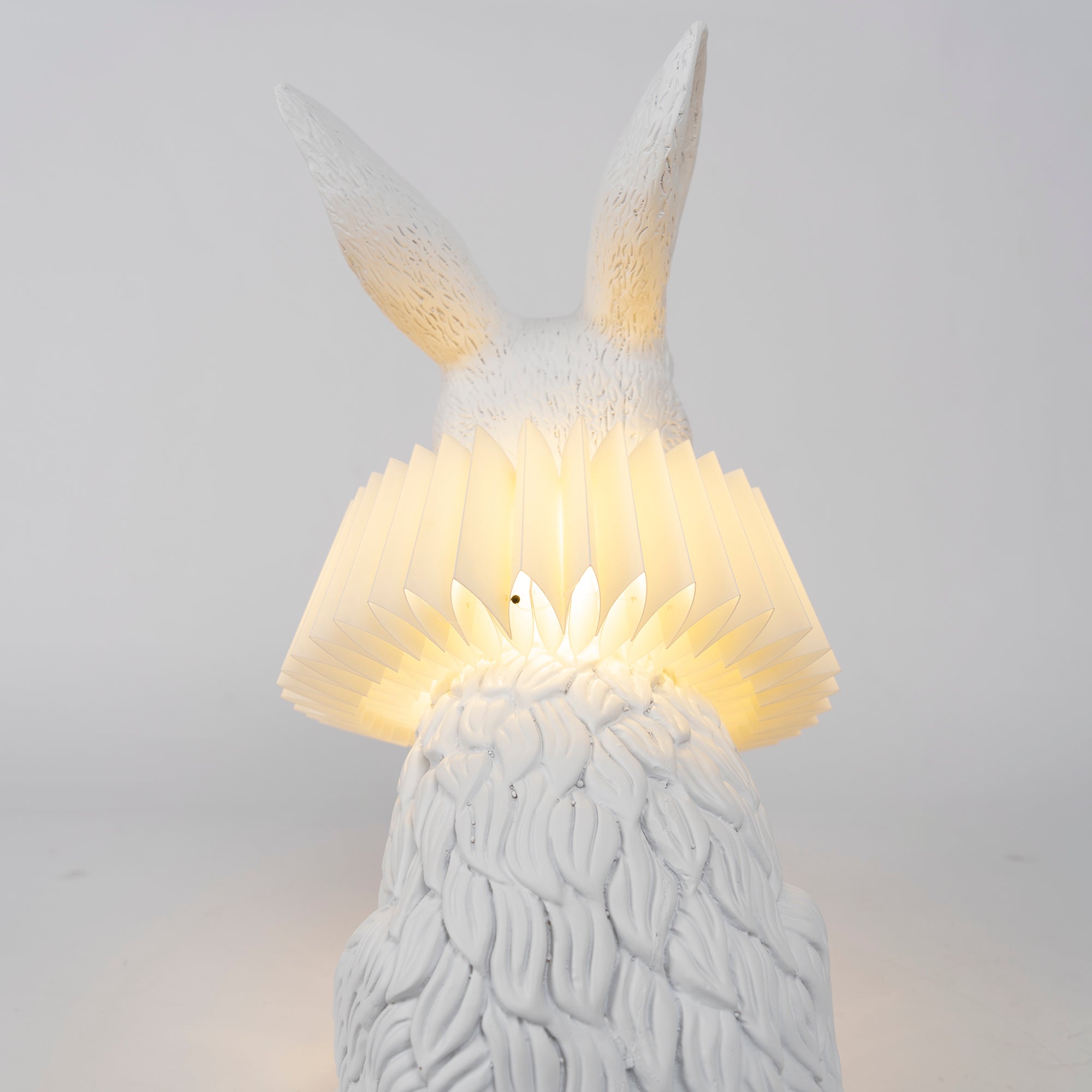 Whimsical Rabbit Table Lamp featuring Integrated LED