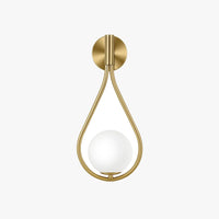 Decorative Glass Bulb Wall Light