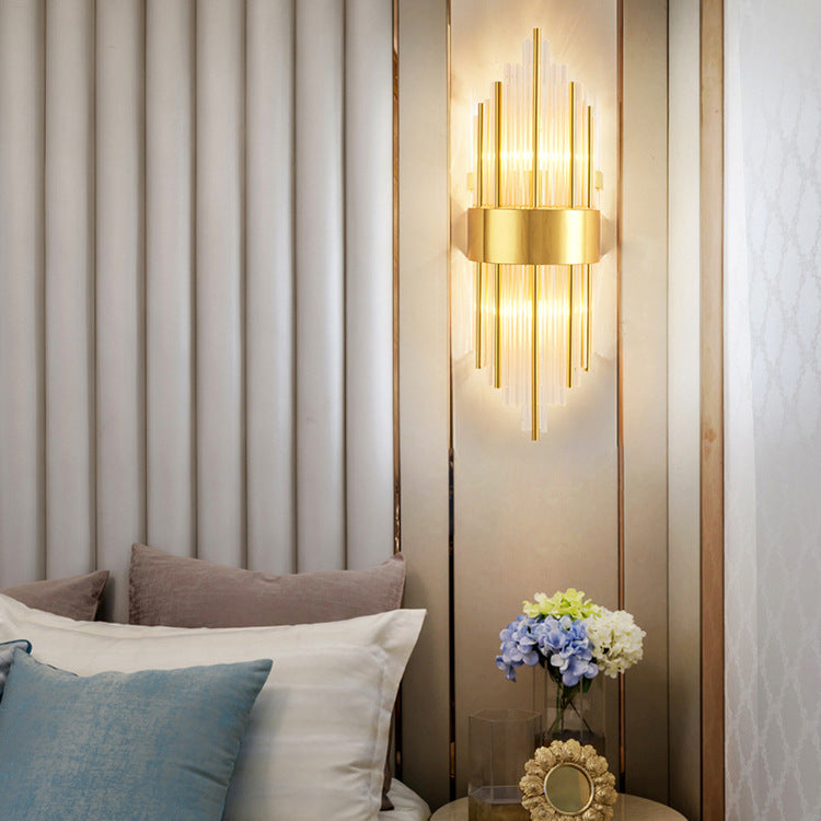 Elegant Crystal Wall Light Fixture