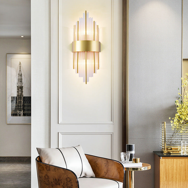 Elegant Crystal Wall Light Fixture