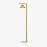 Minimalist Floor Lamp – Conical Rotating Diffuser