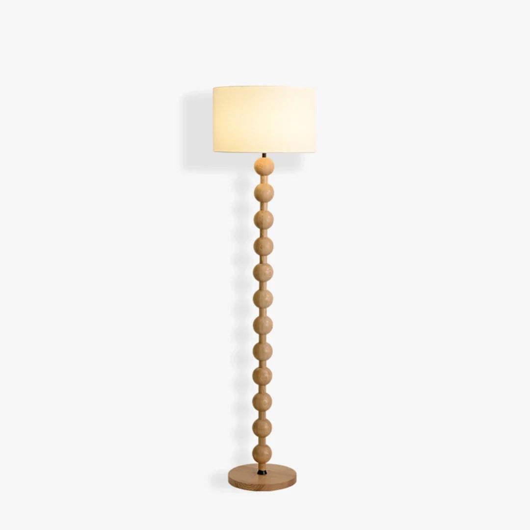 Minimalist Floor Lamp with Spherical Elements