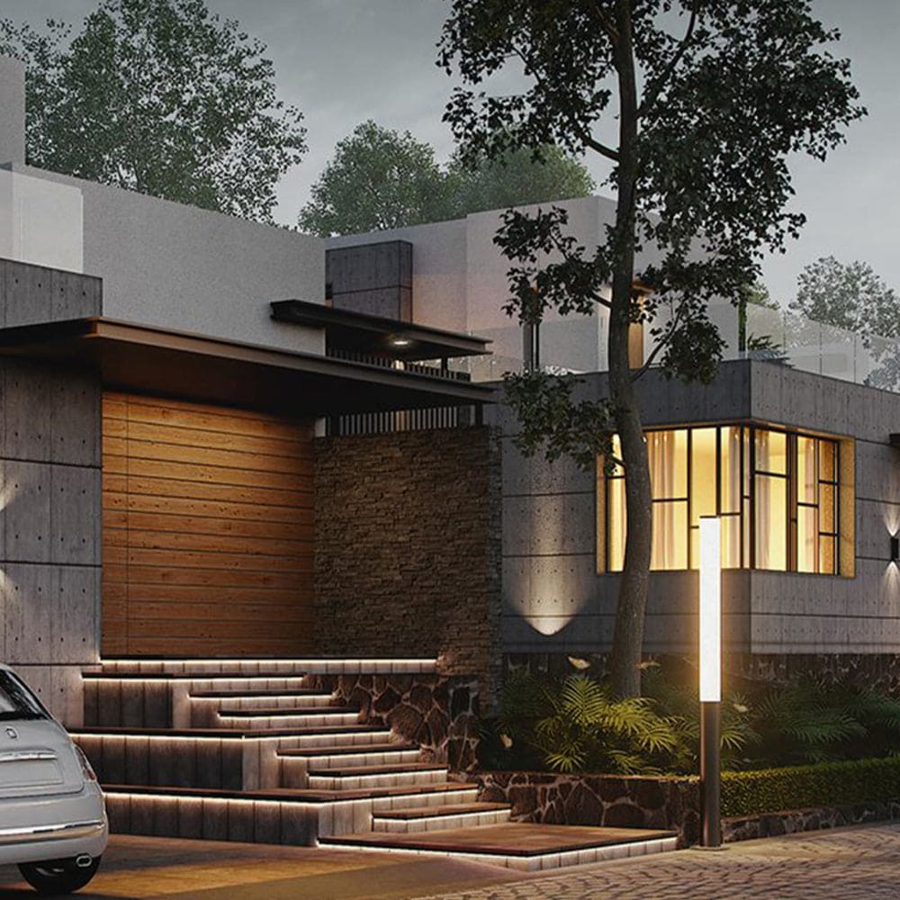 Elegant-Modern Outdoor Bollard & Pathway Light