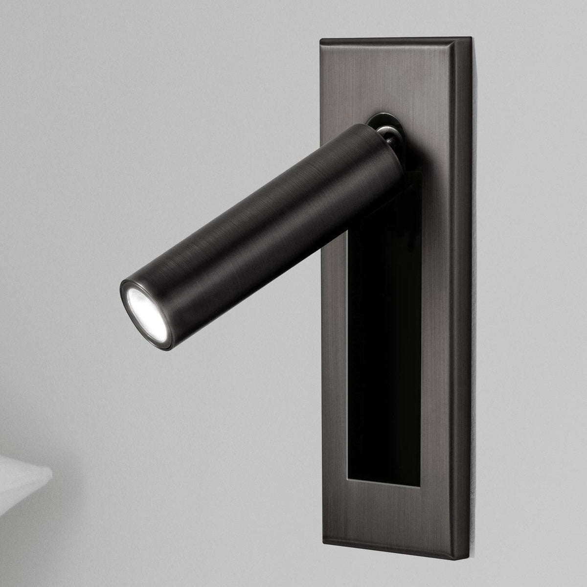 Minimalist Wall Sconce with Adjustable Cylindrical LED