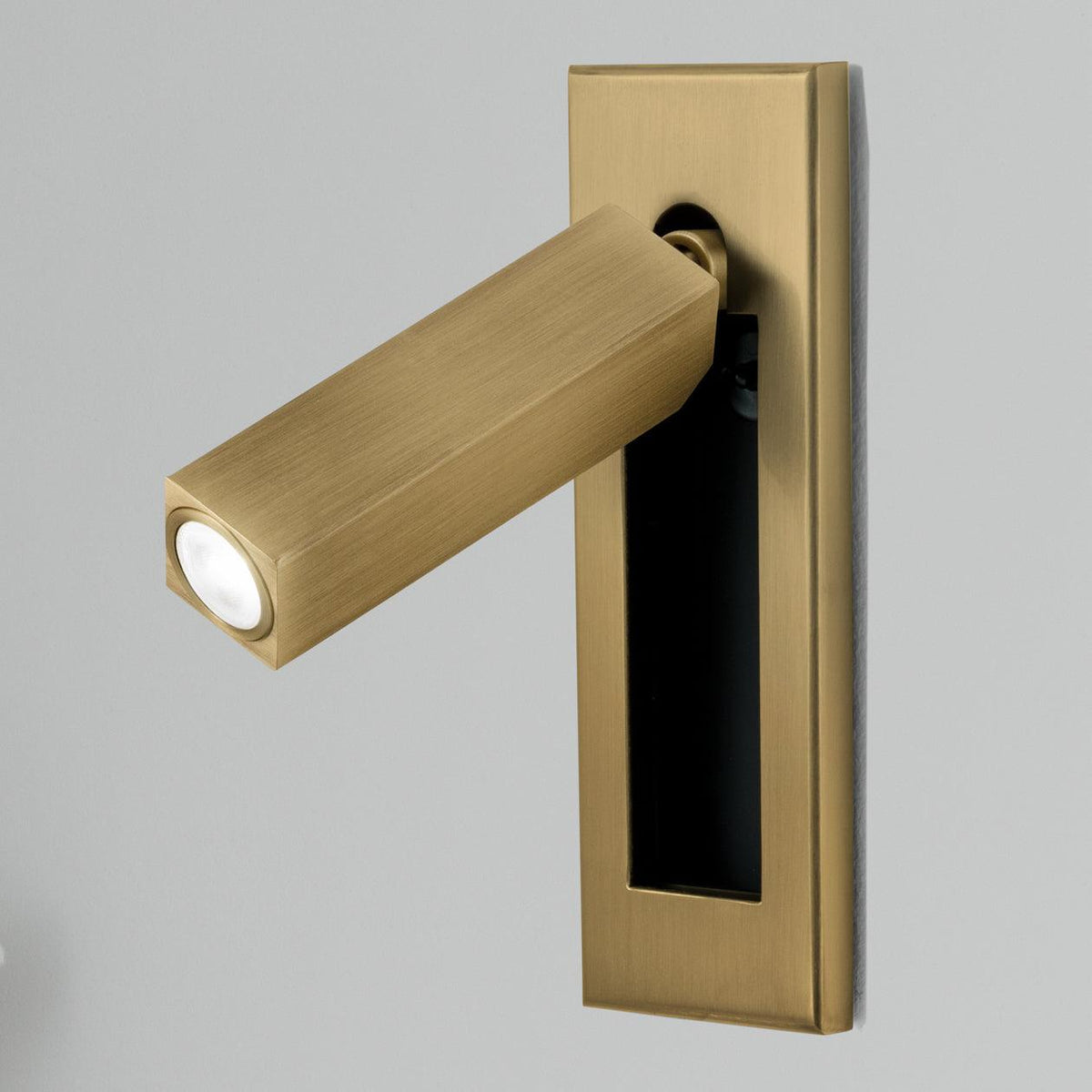 Minimalist Wall Sconce with Adjustable Cylindrical LED