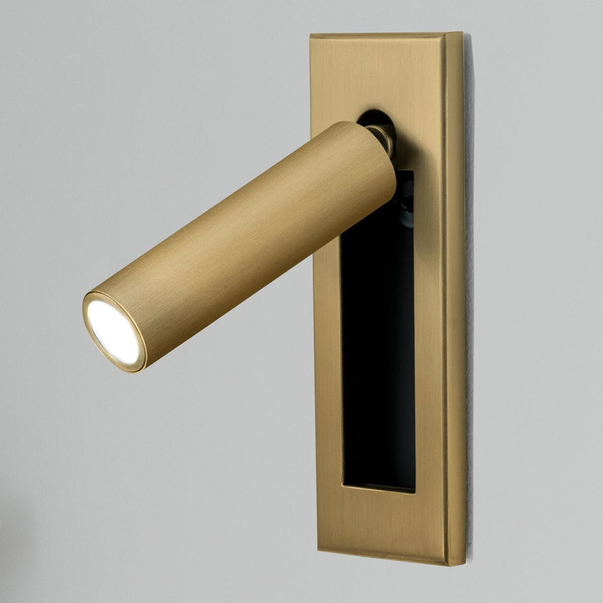 Minimalist Wall Sconce with Adjustable Cylindrical LED